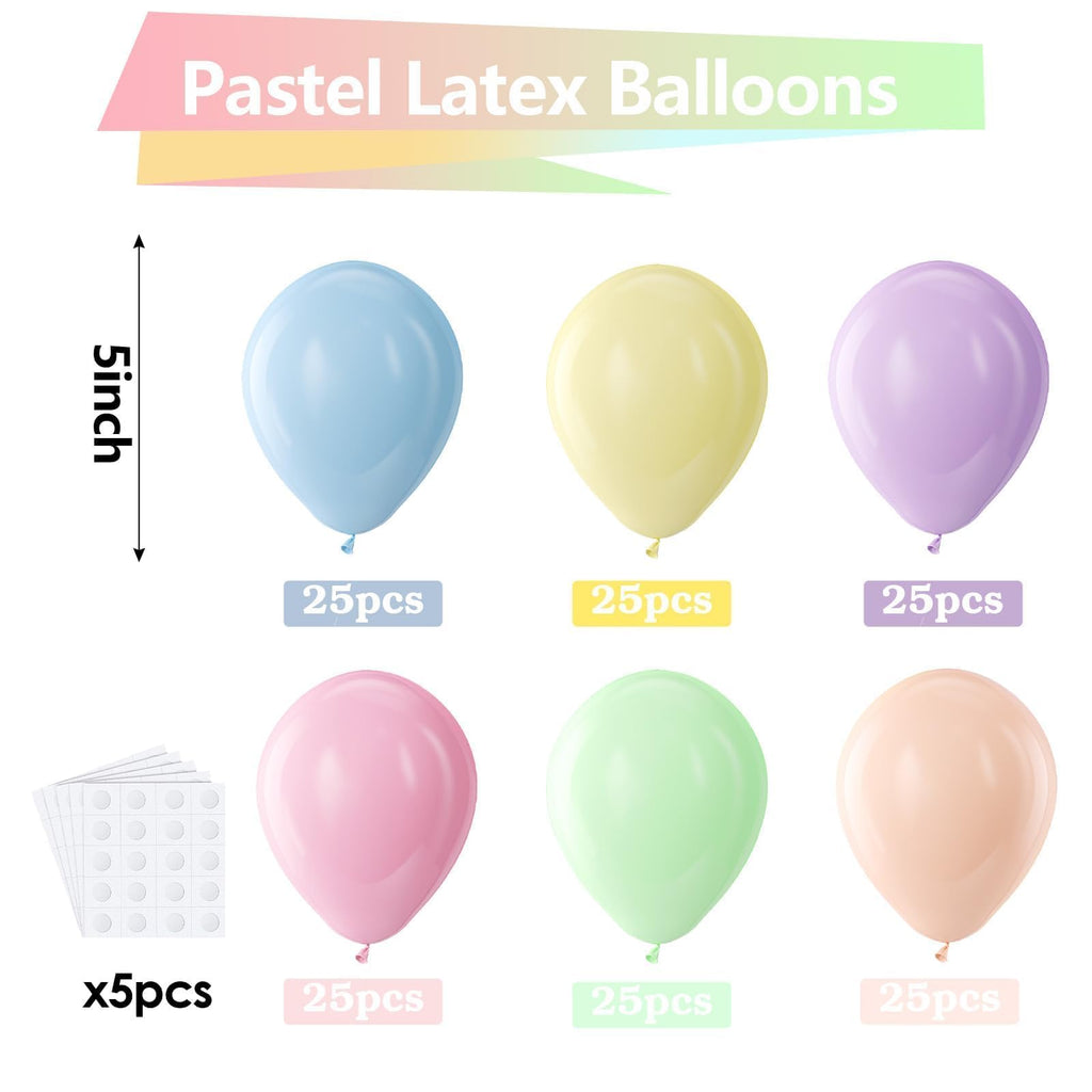 Assorted Latex Balloons for Parties & Event Decorations