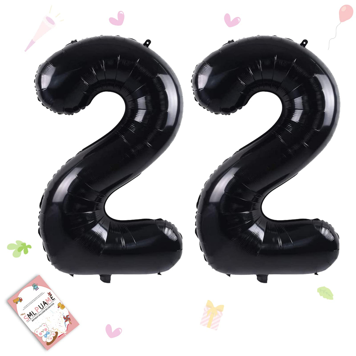 40-Inch Jumbo Foil Number Balloon for Birthday Parties