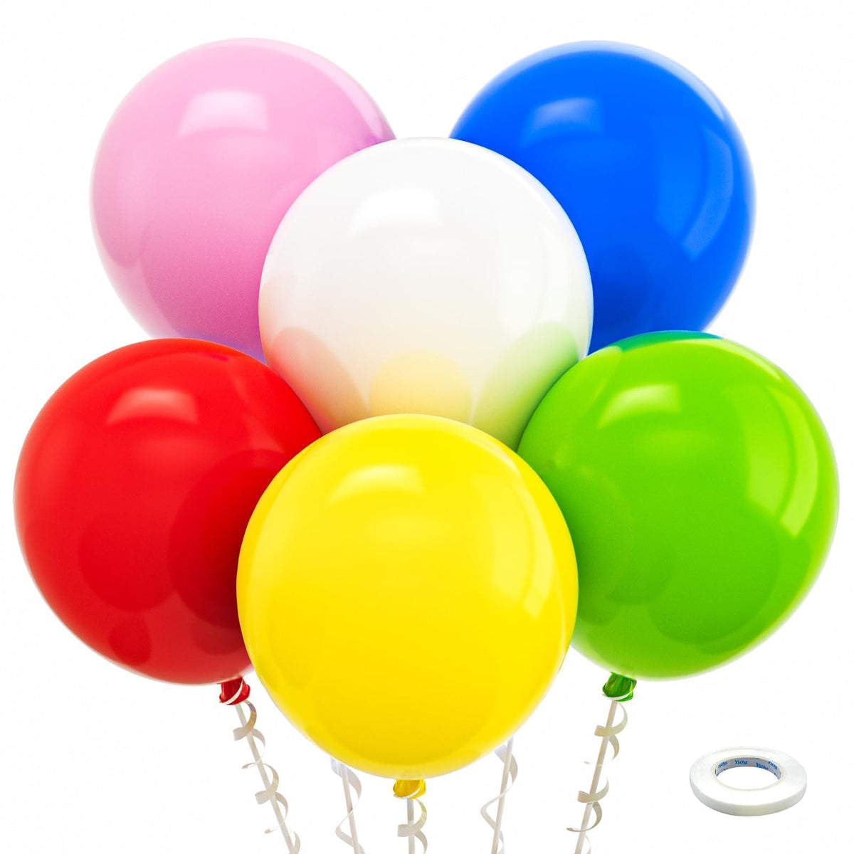 Assorted Latex Balloons for Parties & Event Decorations