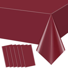YIDAKO Disposable Plastic Tablecloth for Party Events