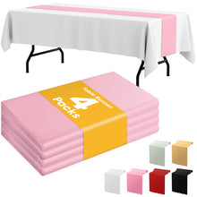 Disposable Plastic Tablecloth for Parties & Events