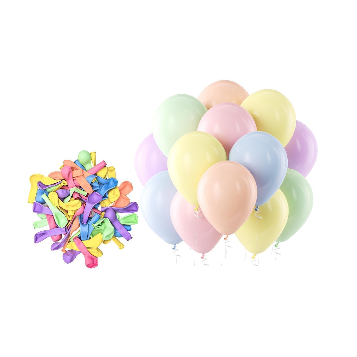 Assorted Latex Balloons for Parties & Event Decorations
