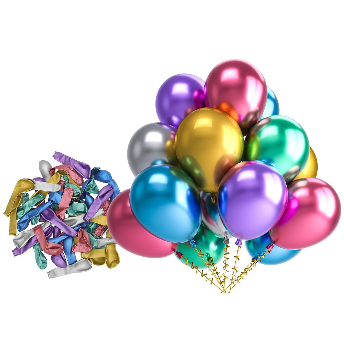 Assorted Latex Balloons for Parties & Event Decorations