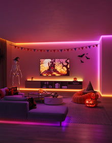 Smart RGBIC LED Strip Lights with Bluetooth Control