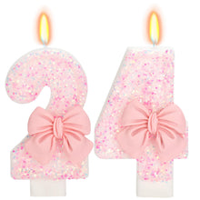 Bow-Shaped Birthday Candle for Cakes & Party Decor
