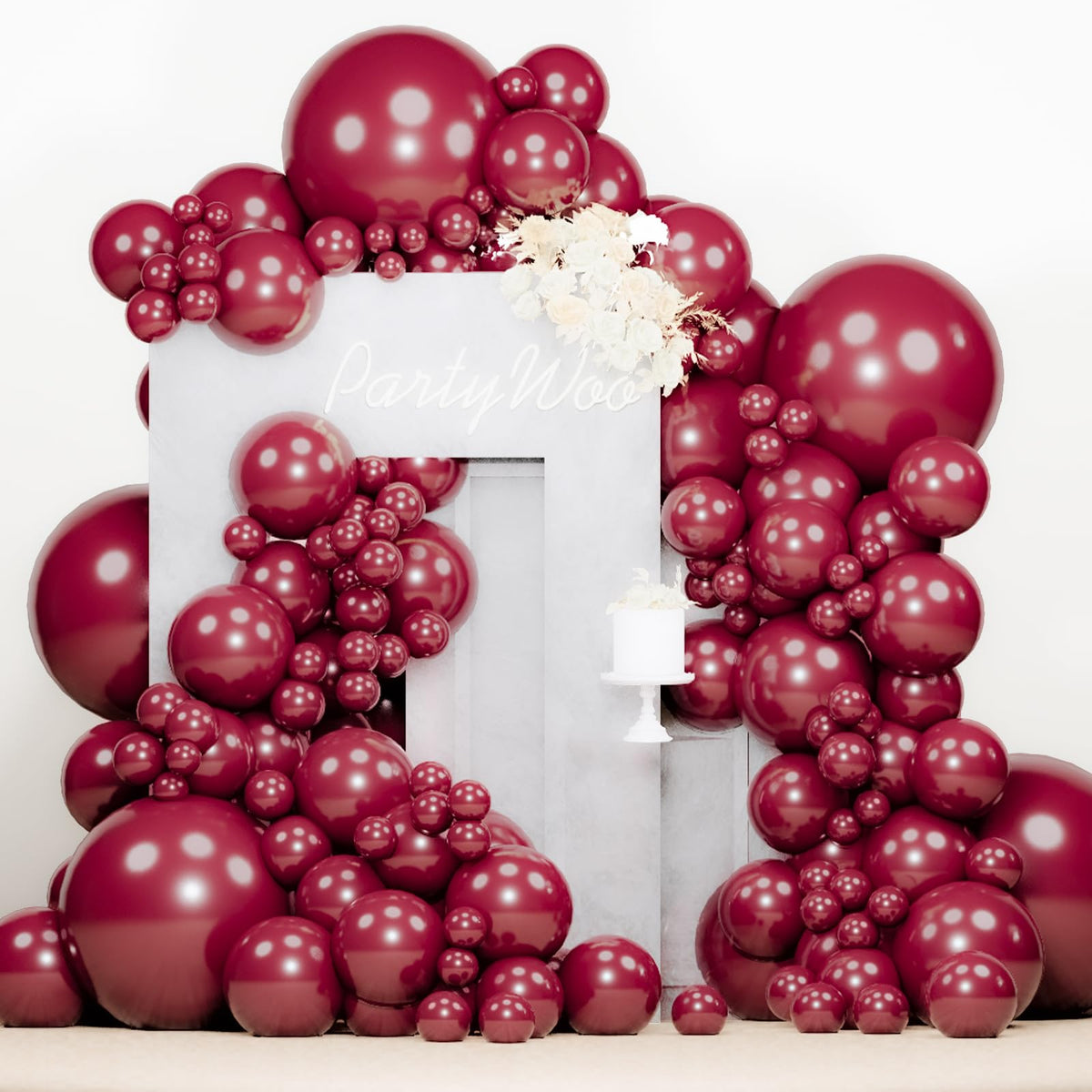 140-Piece Mixed-Size Balloon Pack for Party Decorations