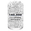 140,000 Clear Water Gel Beads for Vases & Centerpieces