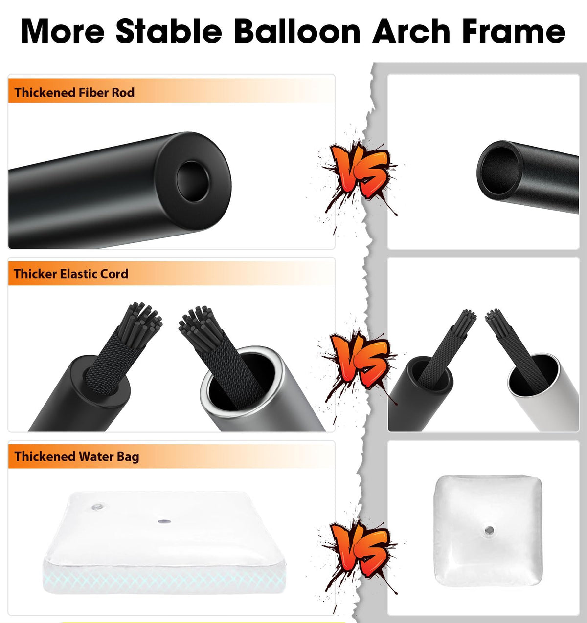 9 x 10-Foot Adjustable Balloon Arch Stand for Party Backdrops
