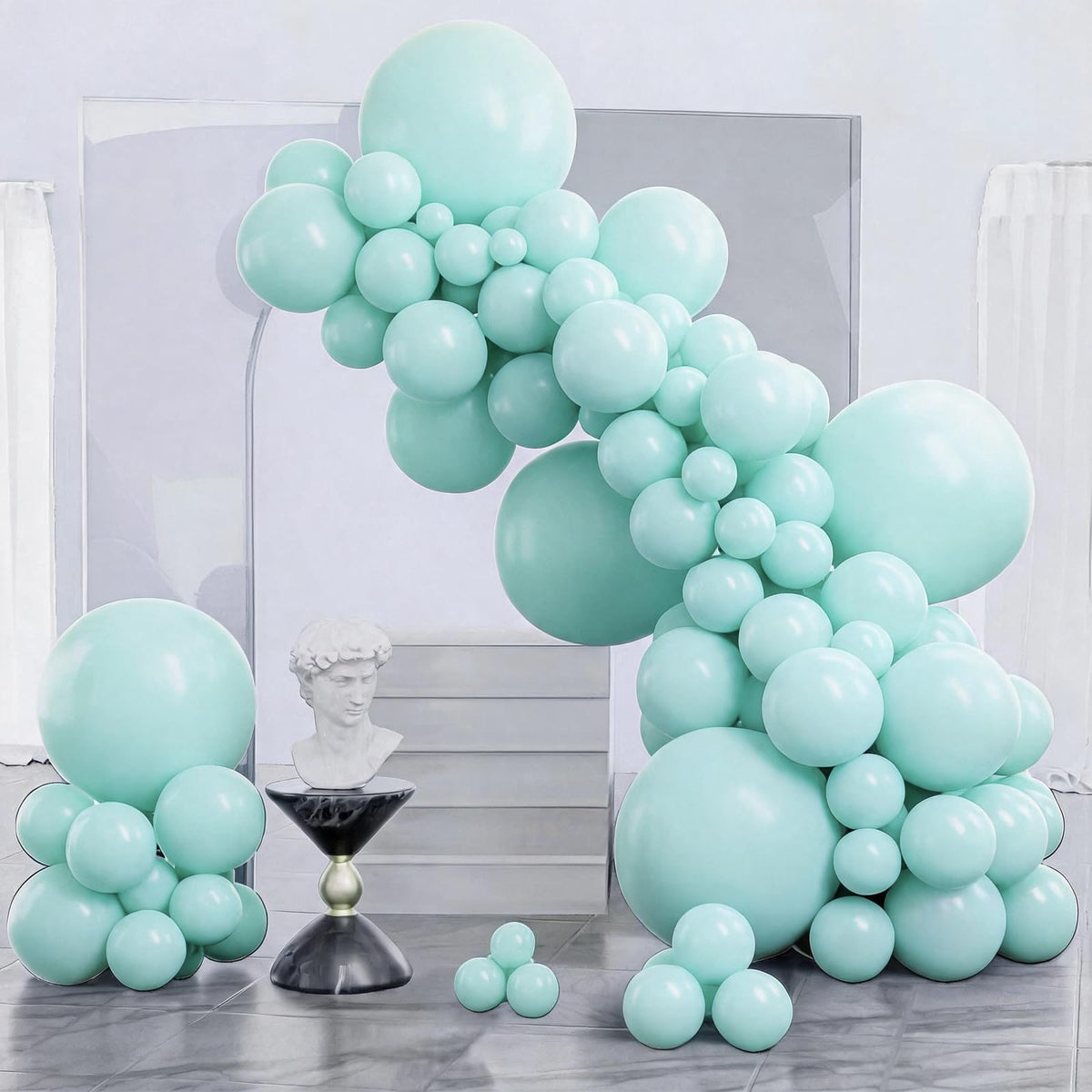140-Piece Mixed-Size Balloon Pack for Party Decorations