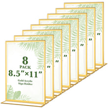Clear Acrylic Sign Holders for Weddings & Event Tables