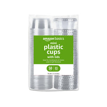 Amazon Basics Clear Disposable Plastic Cups for Parties