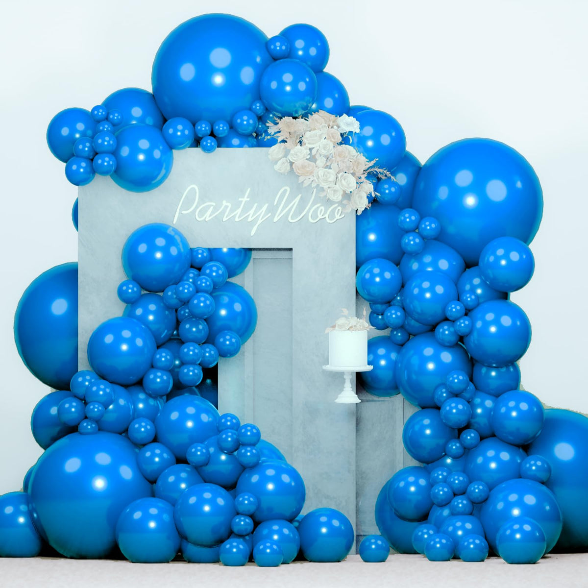140-Piece Mixed-Size Balloon Pack for Party Decorations