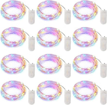7-Foot Battery-Operated LED Fairy String Lights for Events