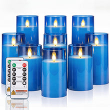 Homemory Acrylic Flameless Candle Set for Party Decor