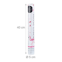 5-Pack Pink 40 cm Confetti Cannons for Party Celebrations
