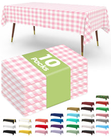 Disposable Plastic Tablecloth for Parties & Events