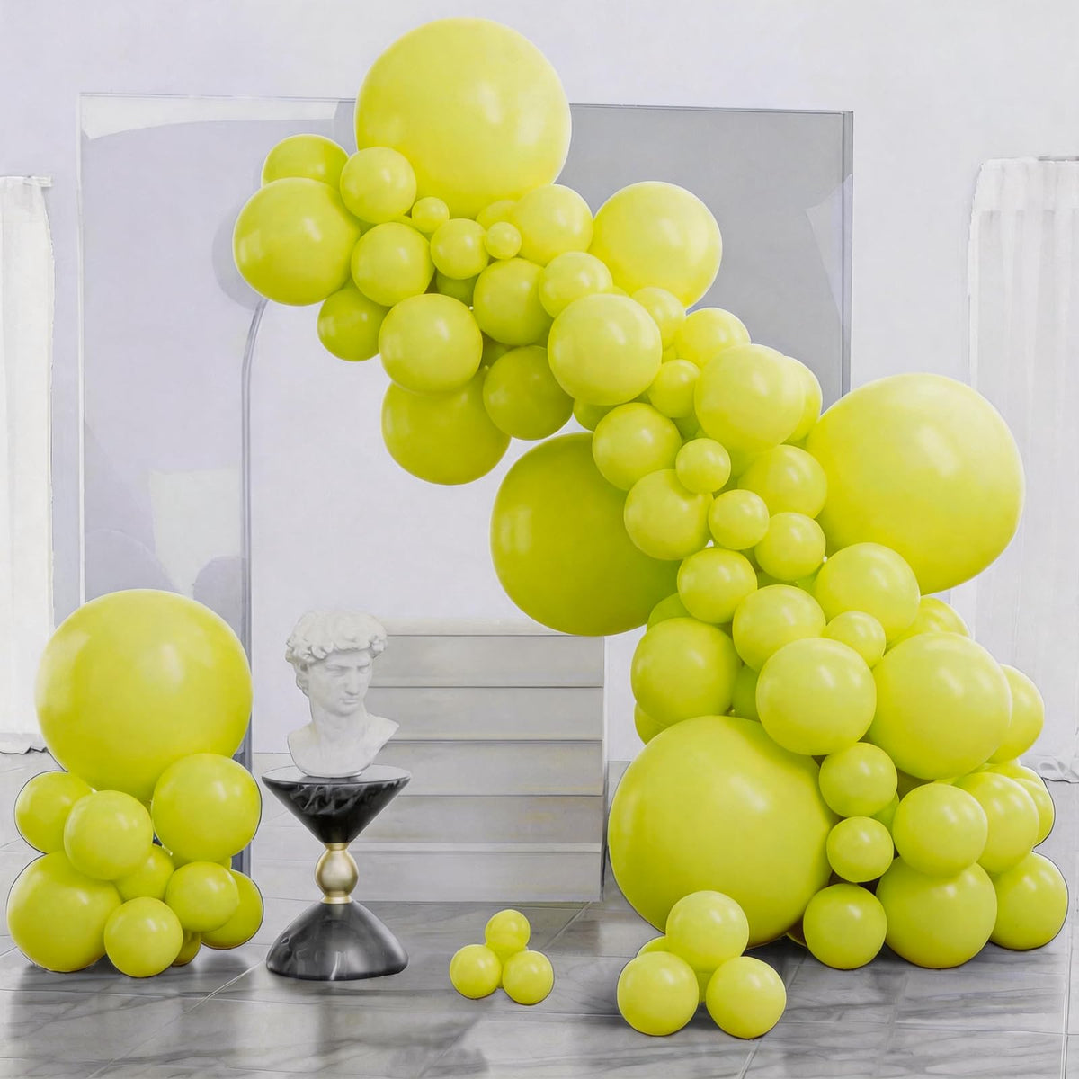 140-Piece Mixed-Size Balloon Pack for Party Decorations