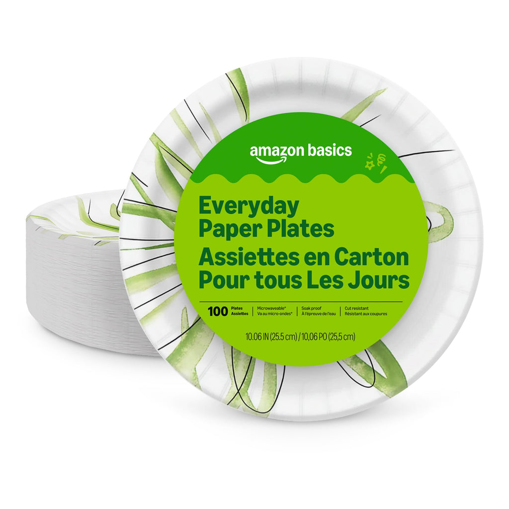Amazon Basics-Everyday Paper Plates