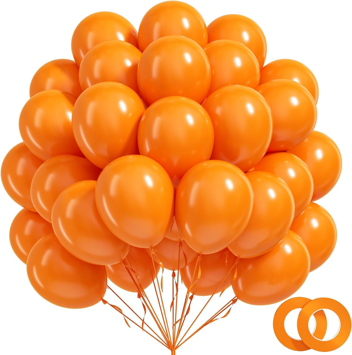 100-Pack 12-Inch Latex Balloons for Parties & Events