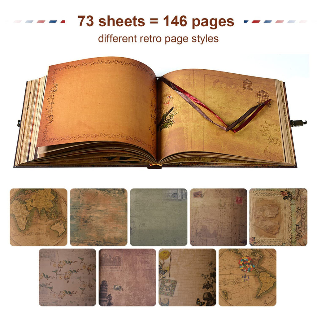 Our Adventure Book Scrapbook Photo Album for Memories