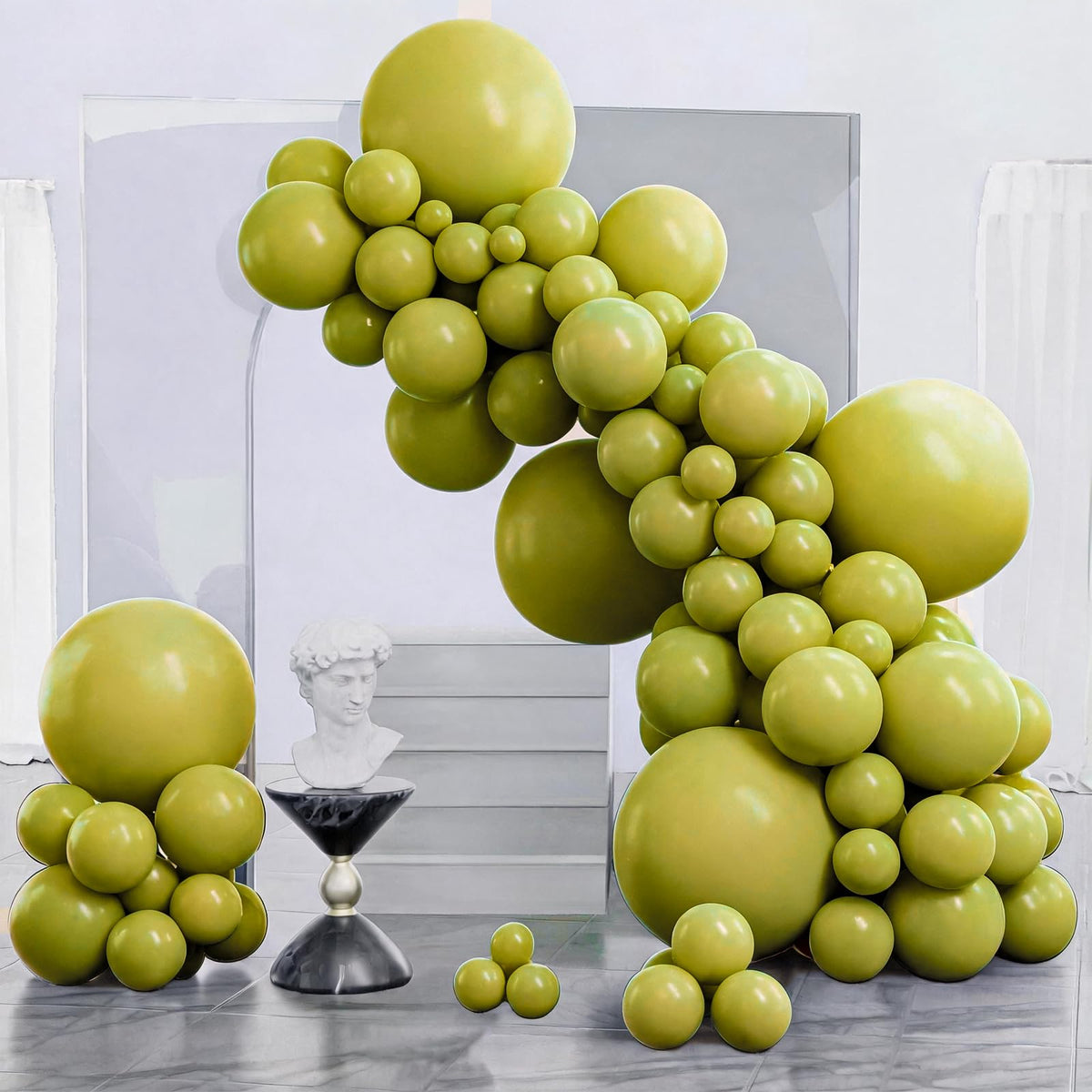 140-Piece Mixed-Size Balloon Pack for Party Decorations