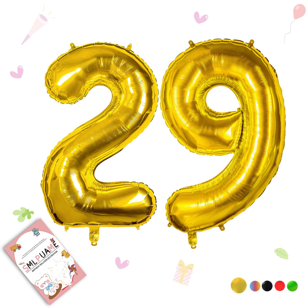 40-Inch Jumbo Foil Number Balloon for Birthday Parties