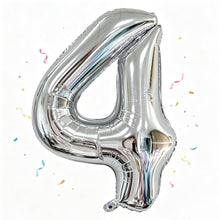 40-Inch Jumbo Foil Number Balloon for Birthday Parties