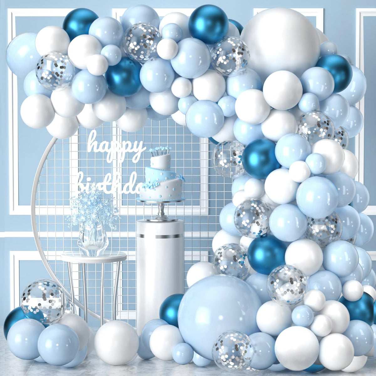 Balloon Garland Arch Kit for Birthday & Wedding Parties