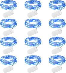 7-Foot Battery-Operated LED Fairy String Lights for Events