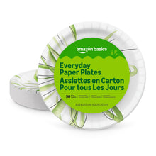 Amazon Basics Everyday Disposable Paper Plates for Parties