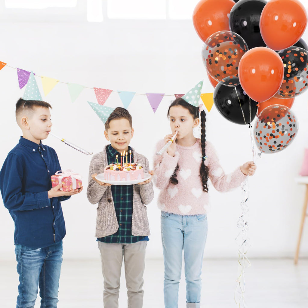 68-Piece 12-Inch Balloon Kit with Ribbons for Parties