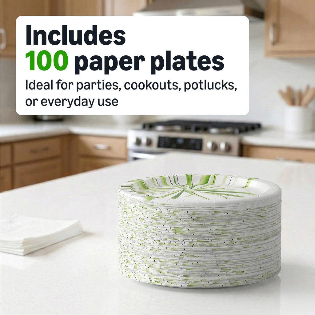 Amazon Basics-Everyday Paper Plates