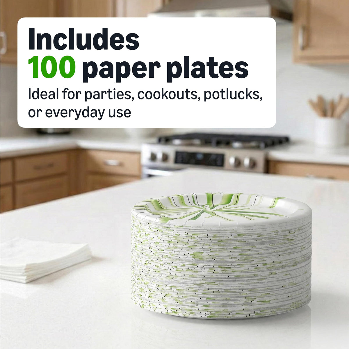 Amazon Basics-Everyday Paper Plates