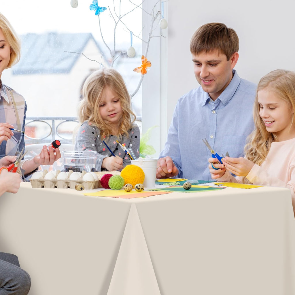 YIDAKO Disposable Plastic Tablecloth for Party Events