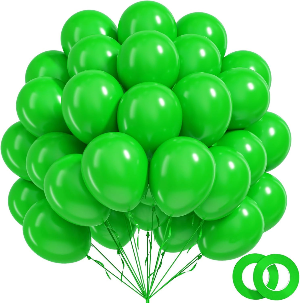 100-Pack 12-Inch Latex Balloons for Parties & Events
