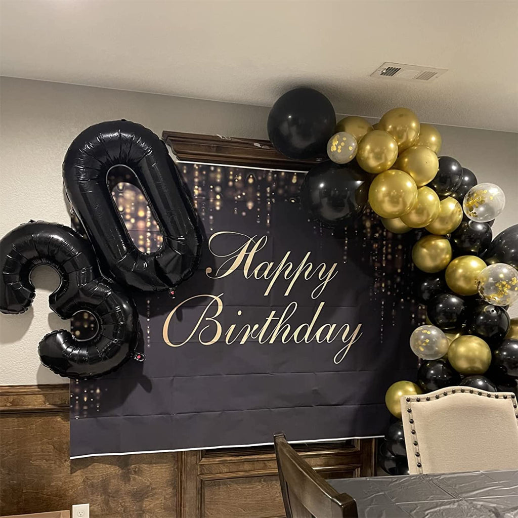 40-Inch Jumbo Foil Number Balloon for Birthday & Events
