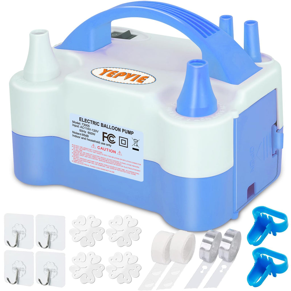 Portable Electric Balloon Pump with 14-Piece Arch Kit