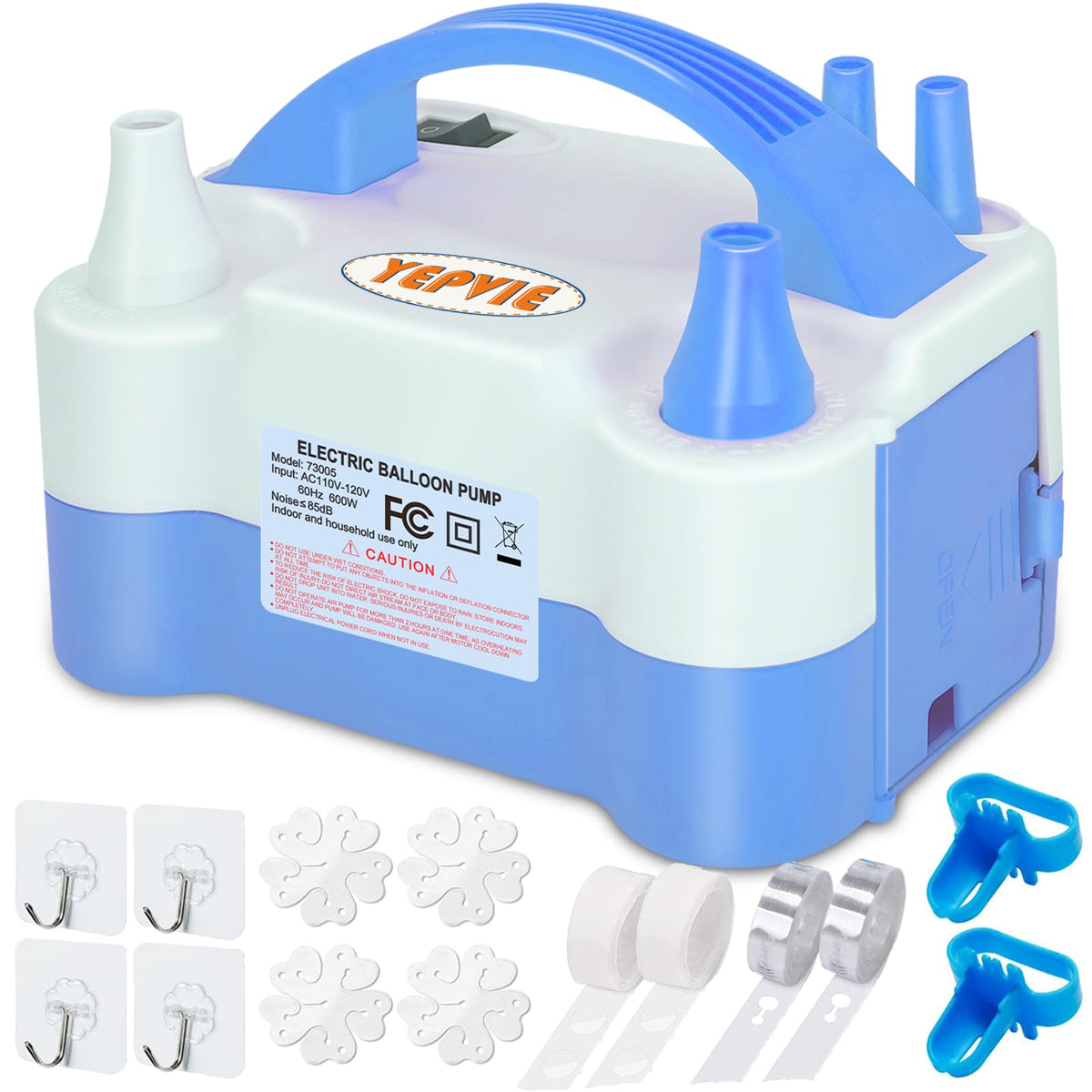 Portable Electric Balloon Pump with 14-Piece Arch Kit