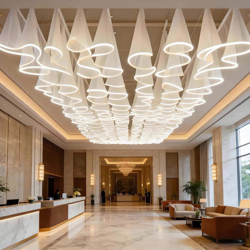 Wedding Ceiling Drapery Light Strip for Party Decor