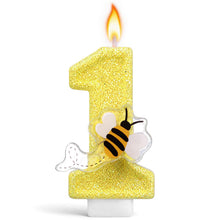 Strawberry Number 1 Candle for First Birthday Cakes