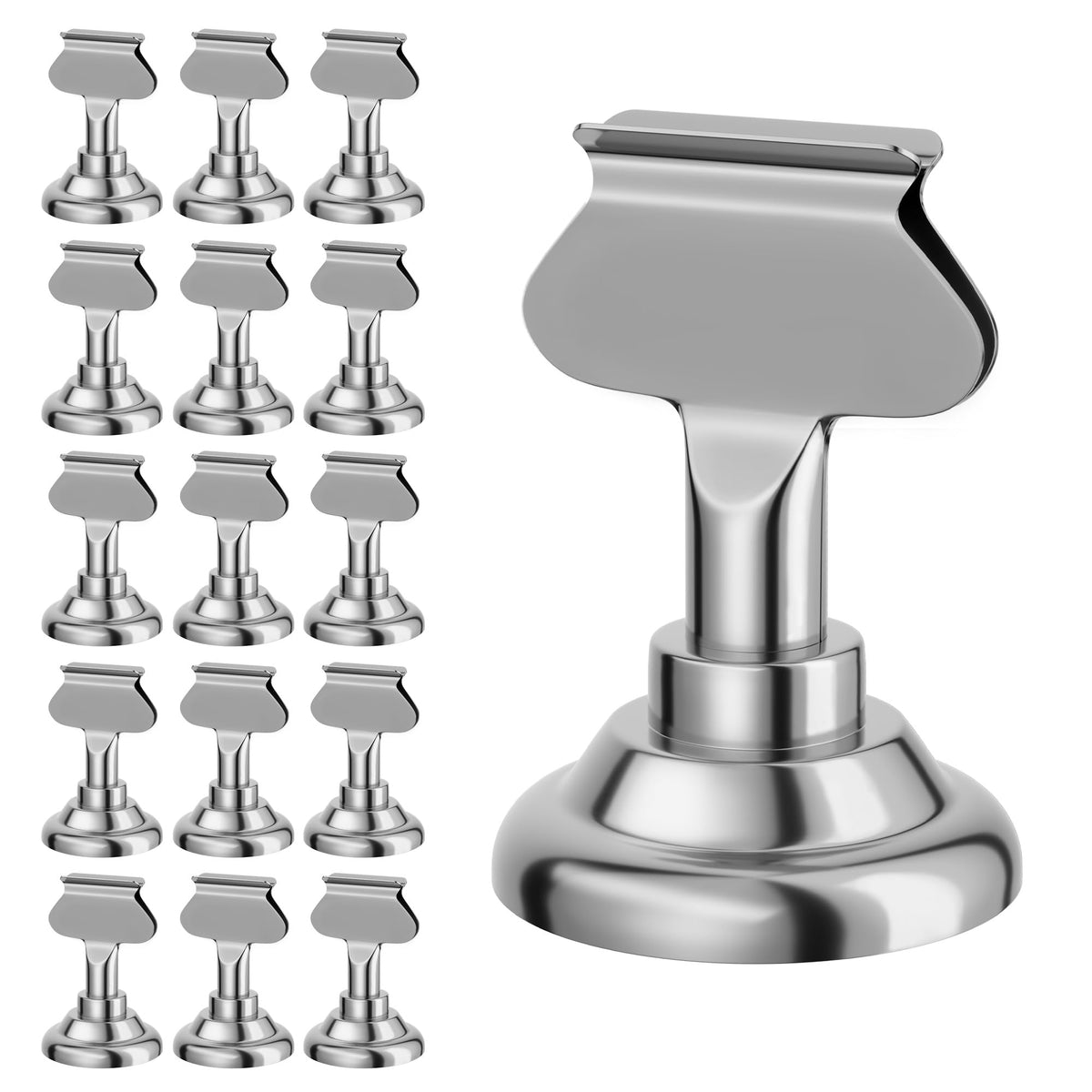 16-Piece Gold Table Card Holders for Weddings & Events