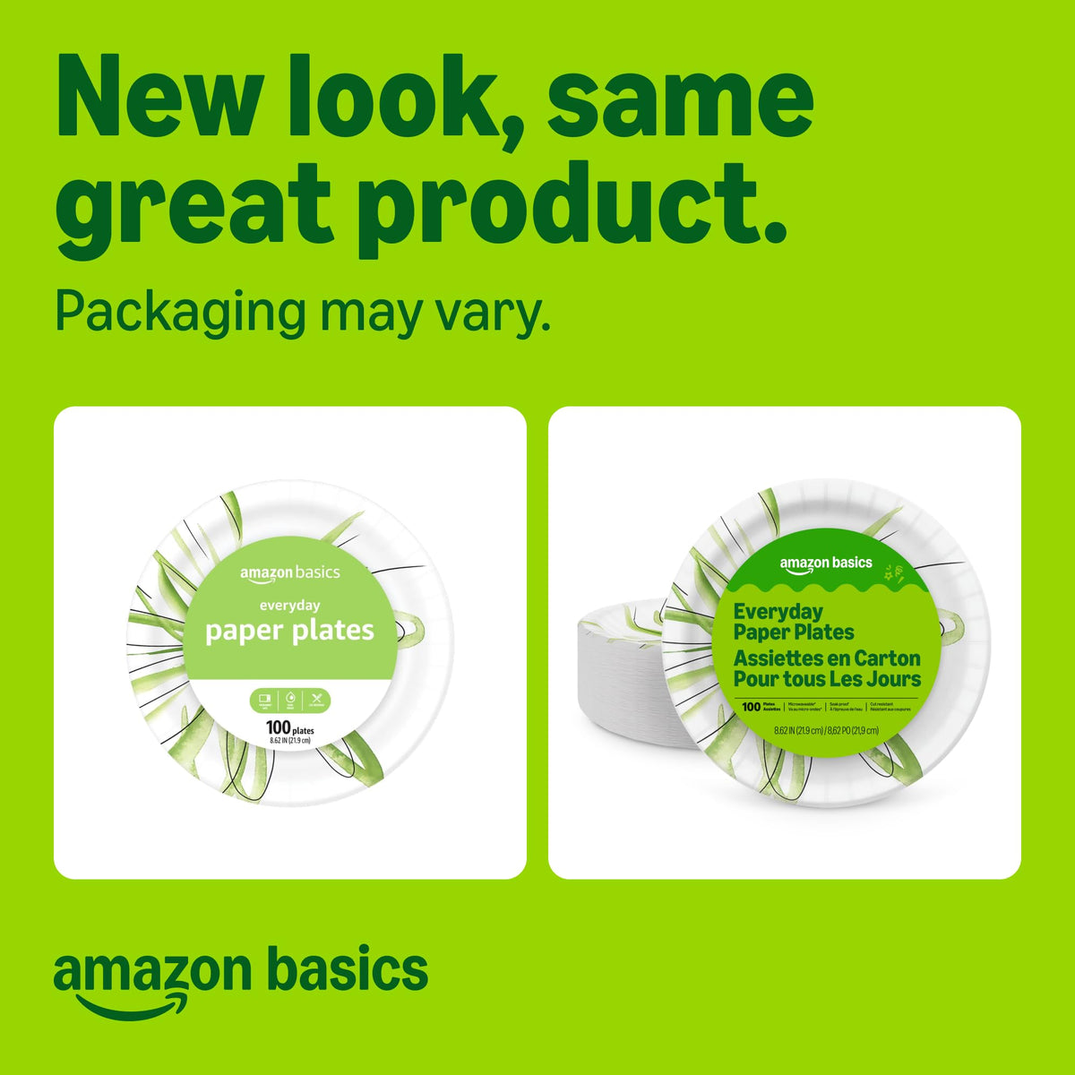 Amazon Basics-Everyday Paper Plates