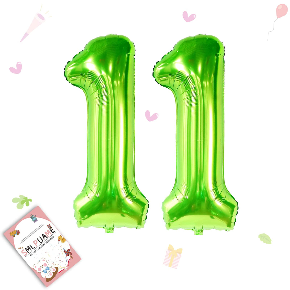 40-Inch Jumbo Foil Number Balloon for Birthday Parties