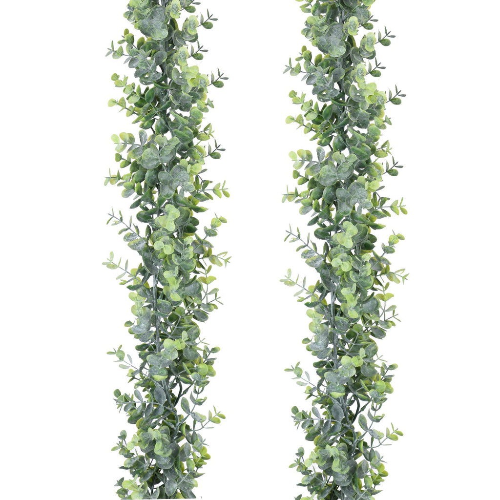 2-Pack Faux Eucalyptus Garland for Wedding & Arch Decor