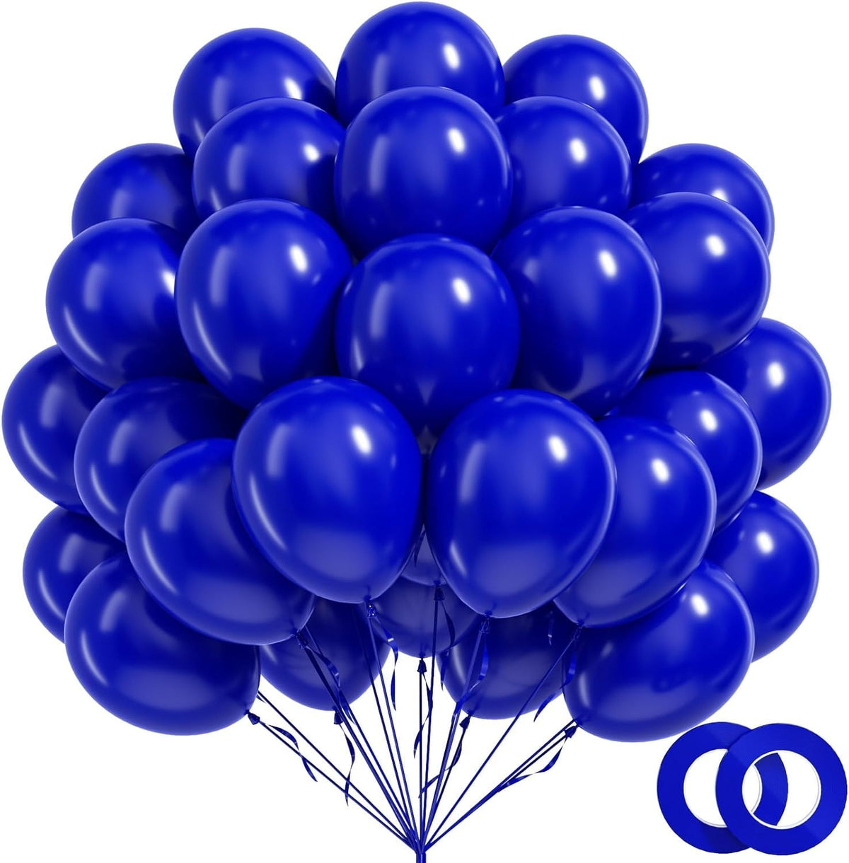 100-Pack 12-Inch Latex Balloons for Parties & Events