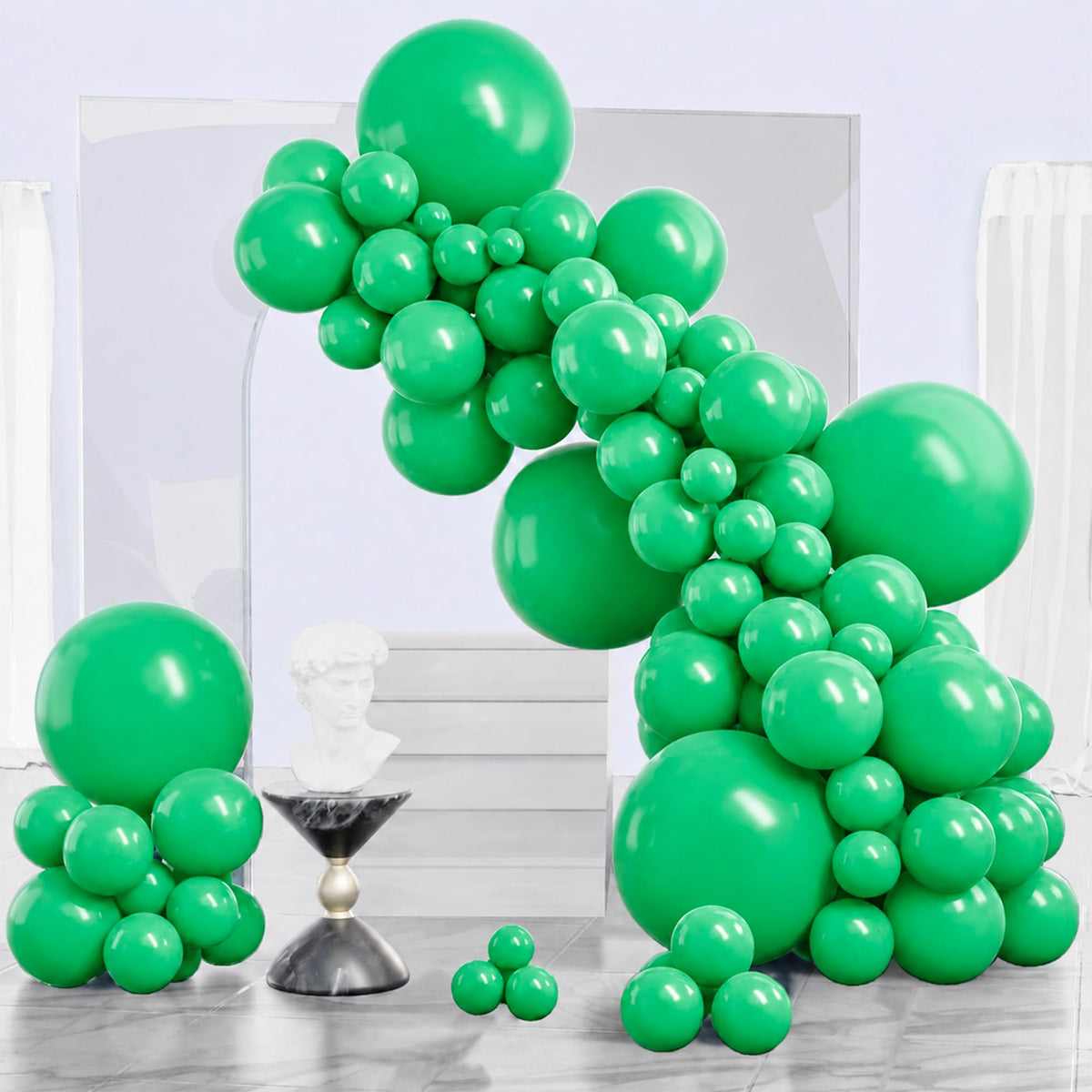 140-Piece Mixed-Size Balloon Pack for Party Decorations