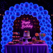 UV Neon Glow Balloons for Blacklight Parties & Events