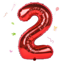 40-Inch Jumbo Foil Number Balloon for Birthday Parties