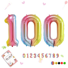 40-Inch Jumbo Foil Number Balloon for Birthday Parties