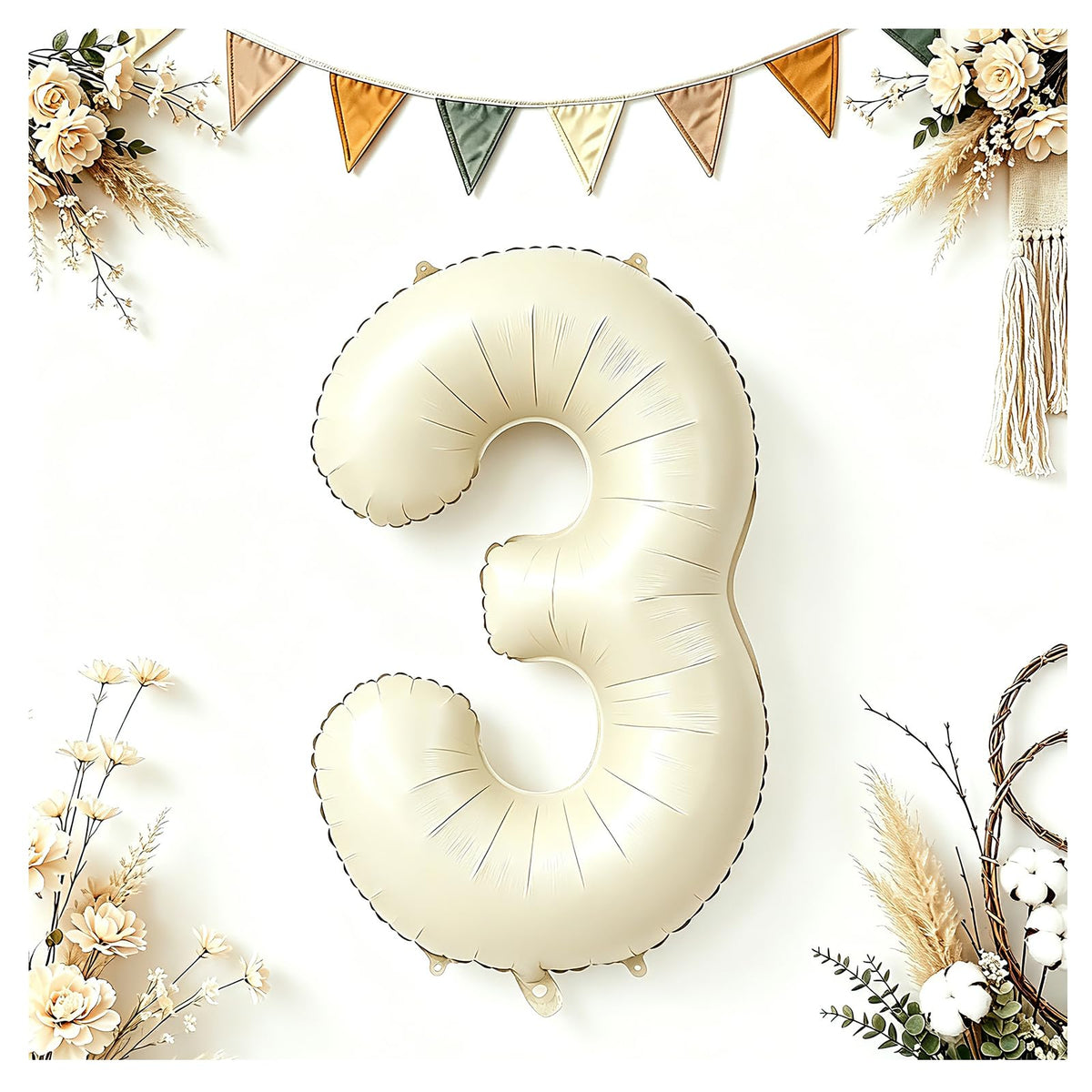 40-Inch Jumbo Foil Number Balloon for Birthday Parties
